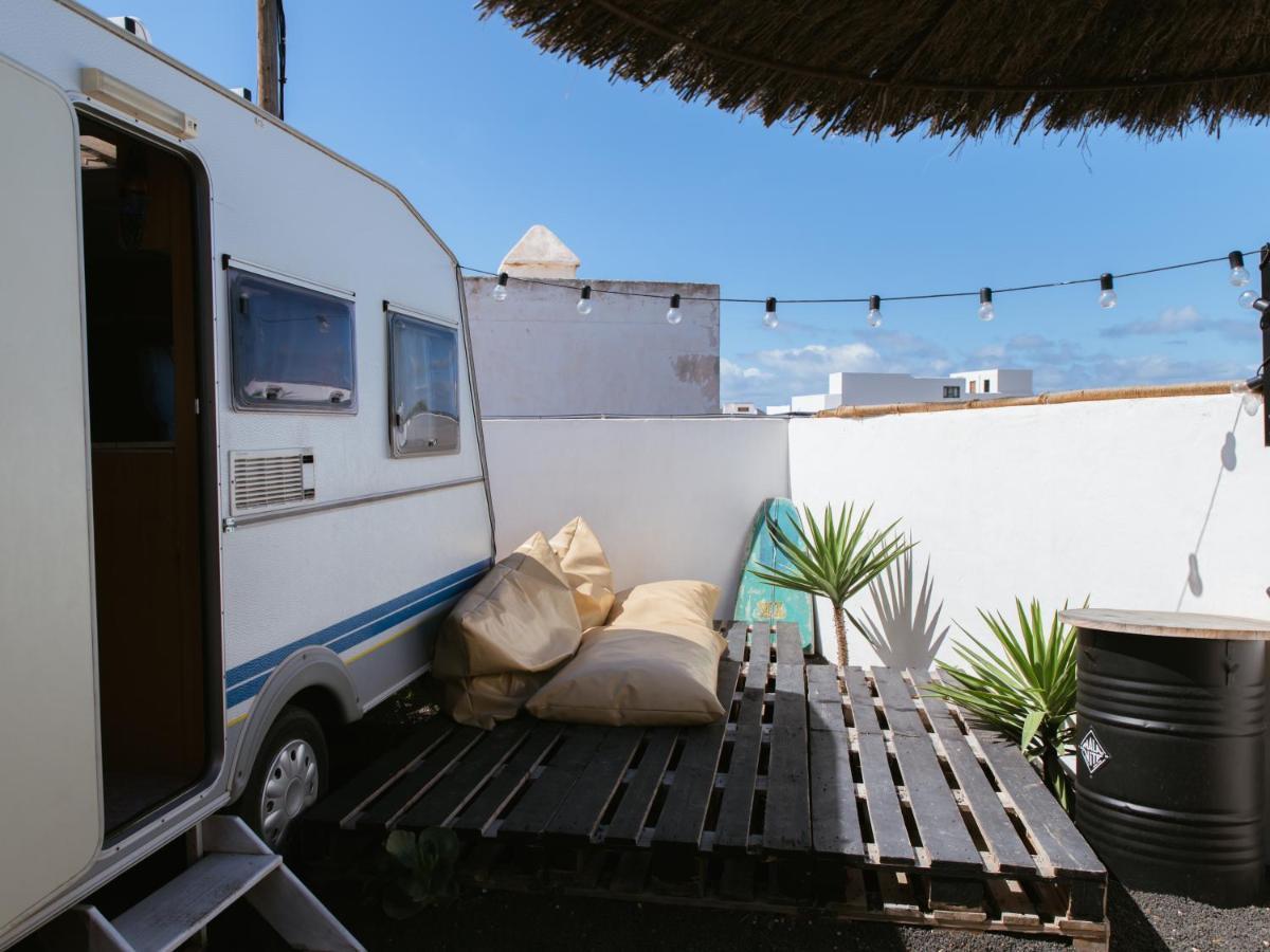 Glamping Caravan Lanzarote 蒂纳霍 外观 照片